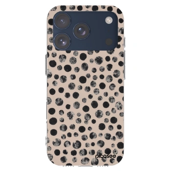 Picasee silikónový prehľadný obal pre Apple iPhone 17 Pro - Dots
