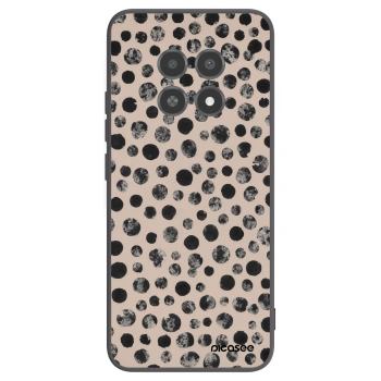 Picasee silikónový čierny obal pre Realme 12X - Dots