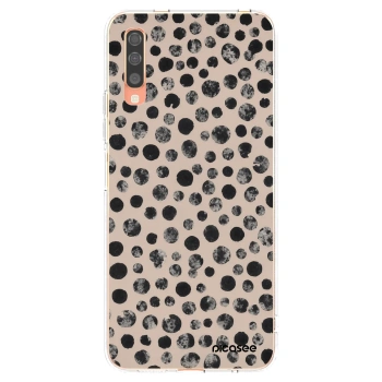 Picasee silikónový prehľadný obal pre Samsung Galaxy A70 A705F - Dots
