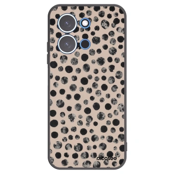 Picasee silikónový čierny obal pre Xiaomi Redmi 15C 4G - Dots