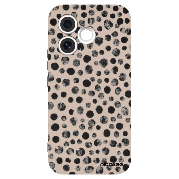 Picasee silikónový čierny obal pre Honor 600 Lite - Dots