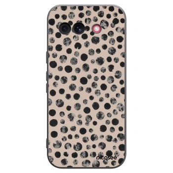 Picasee silikónový čierny obal pre Google Pixel 10a - Dots