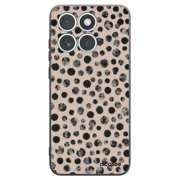 Picasee silikónový čierny obal pre Motorola Edge 70 Fusion - Dots