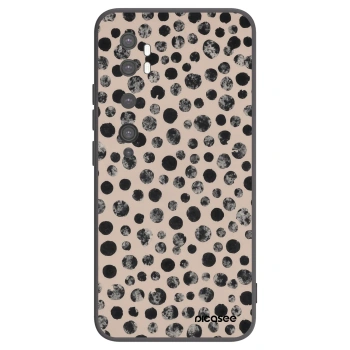 Picasee silikónový čierny obal pre Xiaomi Mi Note 10 (Pro) - Dots
