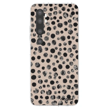 Picasee silikónový prehľadný obal pre Xiaomi Mi Note 10 (Pro) - Dots