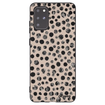Picasee silikónový čierny obal pre Samsung Galaxy S20+ G985F - Dots