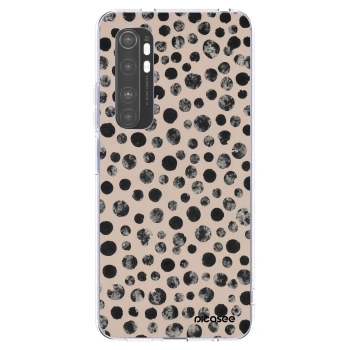 Picasee silikónový prehľadný obal pre Xiaomi Mi Note 10 Lite - Dots