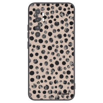 Picasee silikónový čierny obal pre Xiaomi Mi Note 10 Lite - Dots