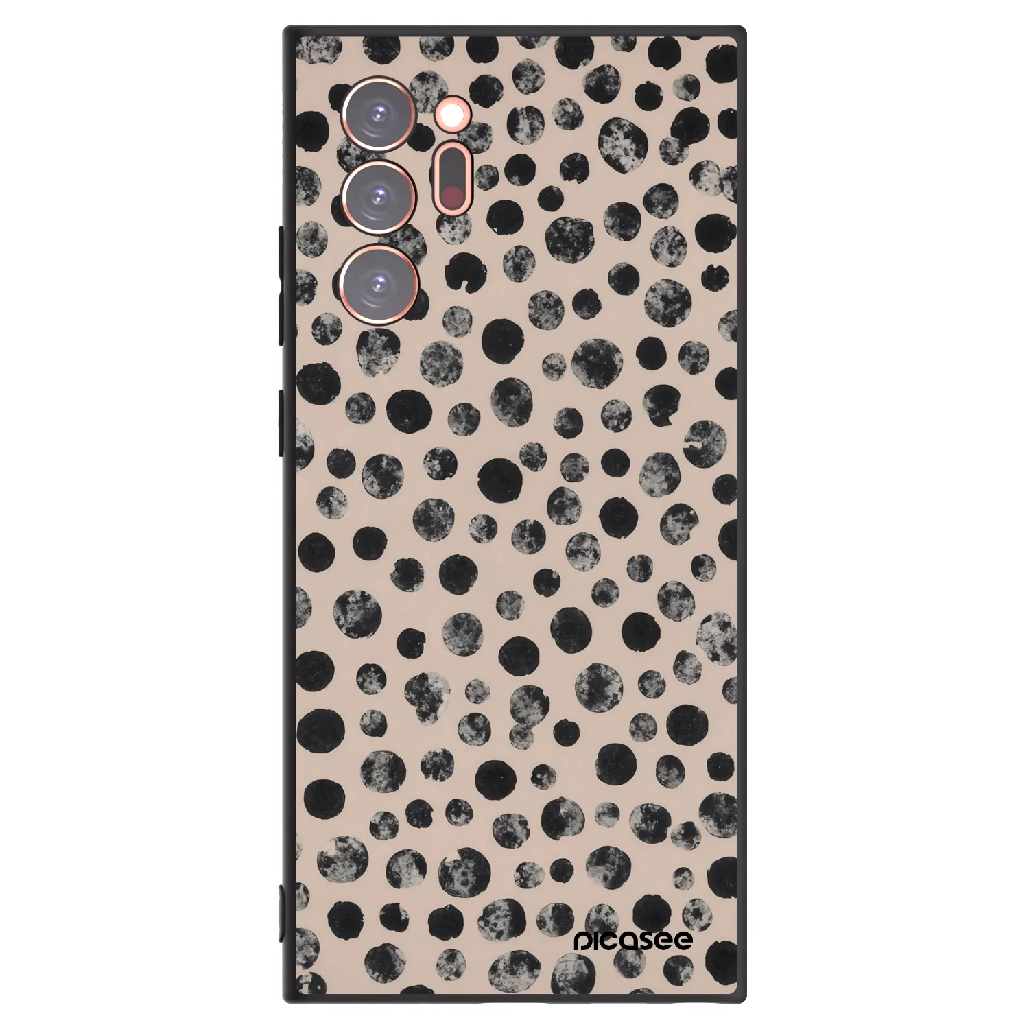 Picasee silikónový čierny obal pre Samsung Galaxy Note 20 Ultra - Dots