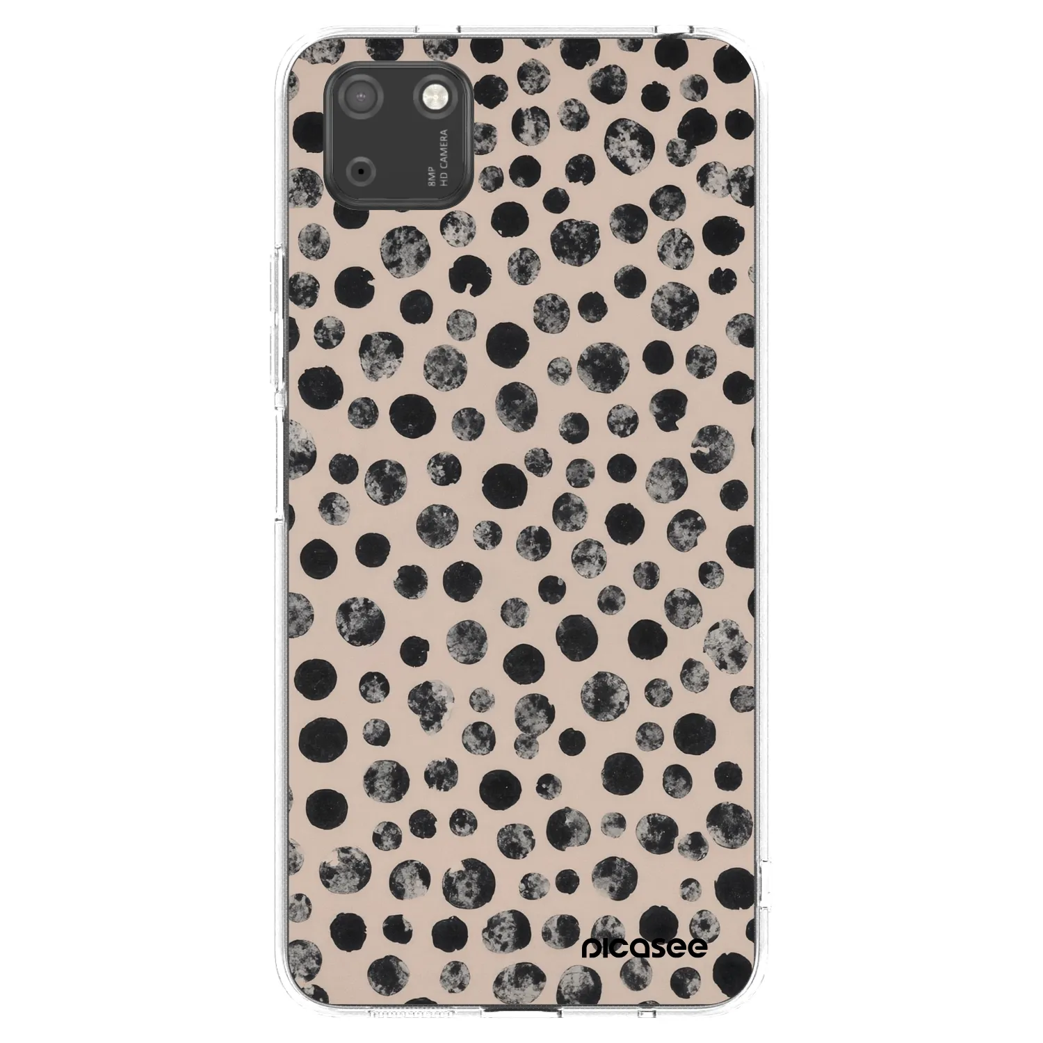 Picasee silikónový prehľadný obal pre Huawei Y5P - Dots