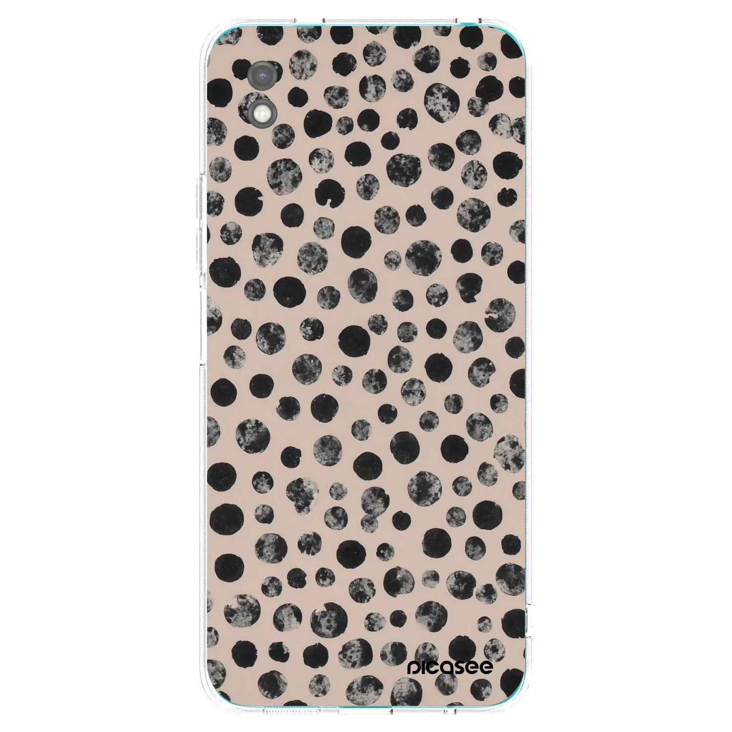 Picasee silikónový čierny obal pre Xiaomi Redmi 9A - Dots