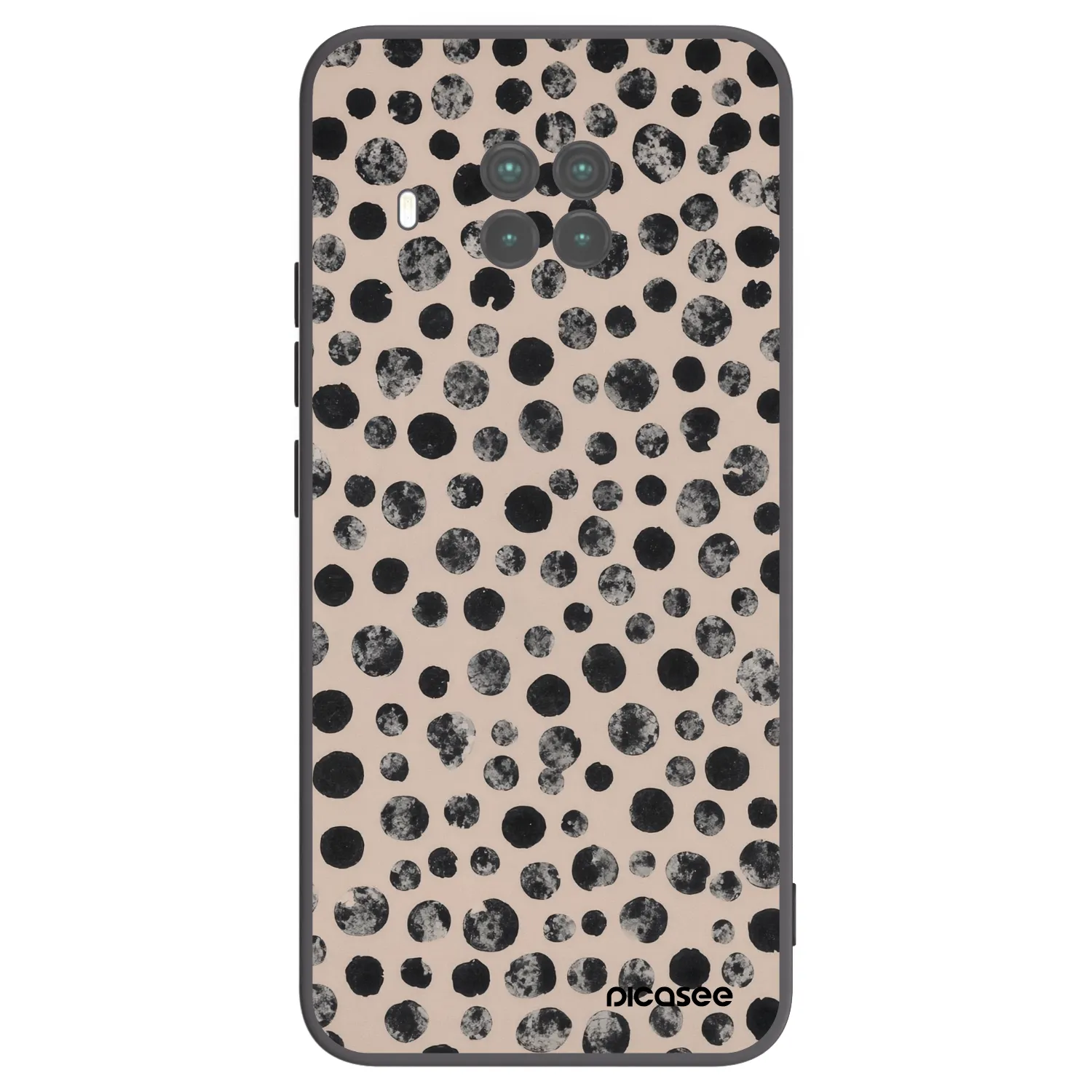 Picasee silikónový čierny obal pre Xiaomi Mi 10T Lite - Dots