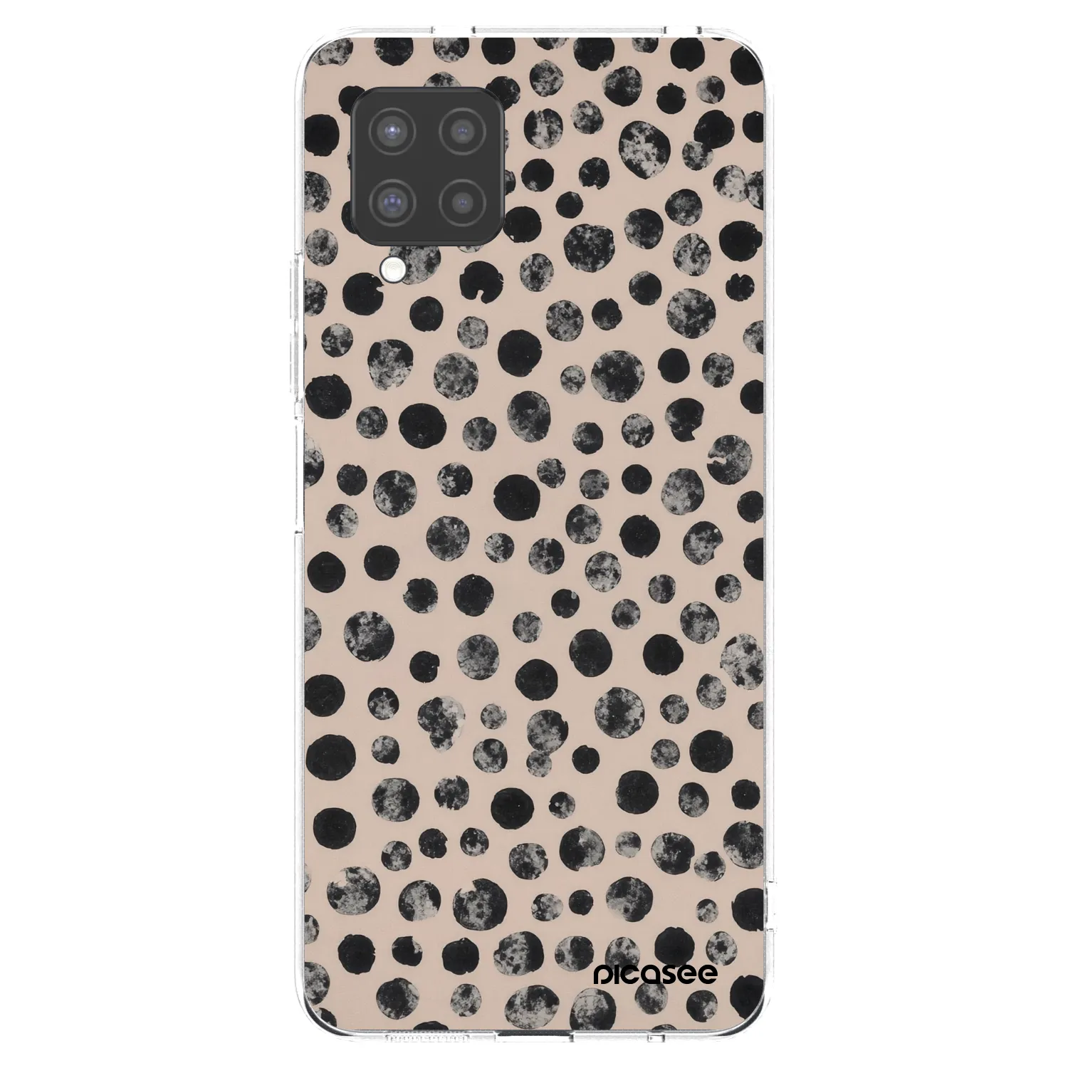 Picasee silikónový prehľadný obal pre Samsung Galaxy A42 A426B - Dots