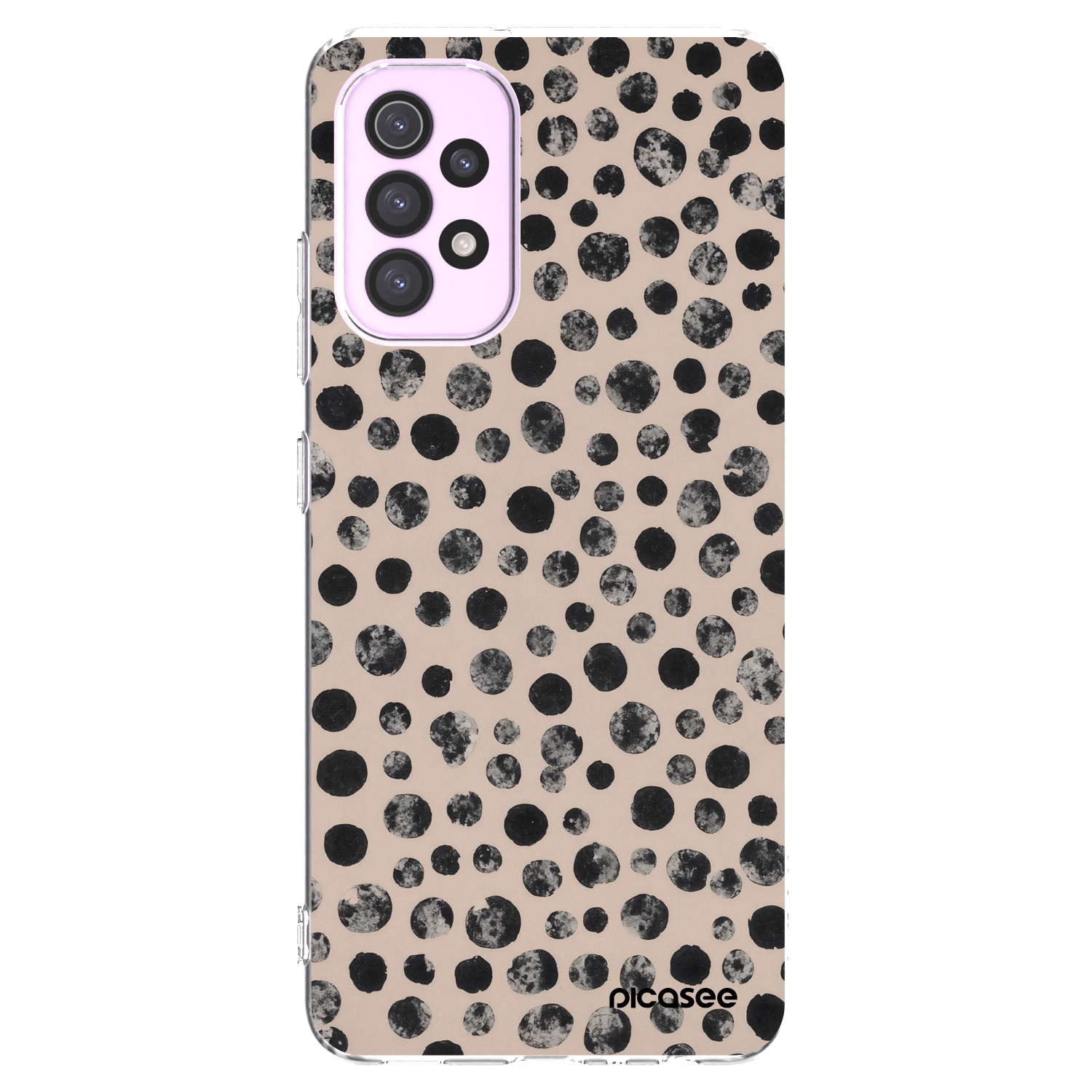 Picasee silikónový prehľadný obal pre Samsung Galaxy A32 5G A326B - Dots