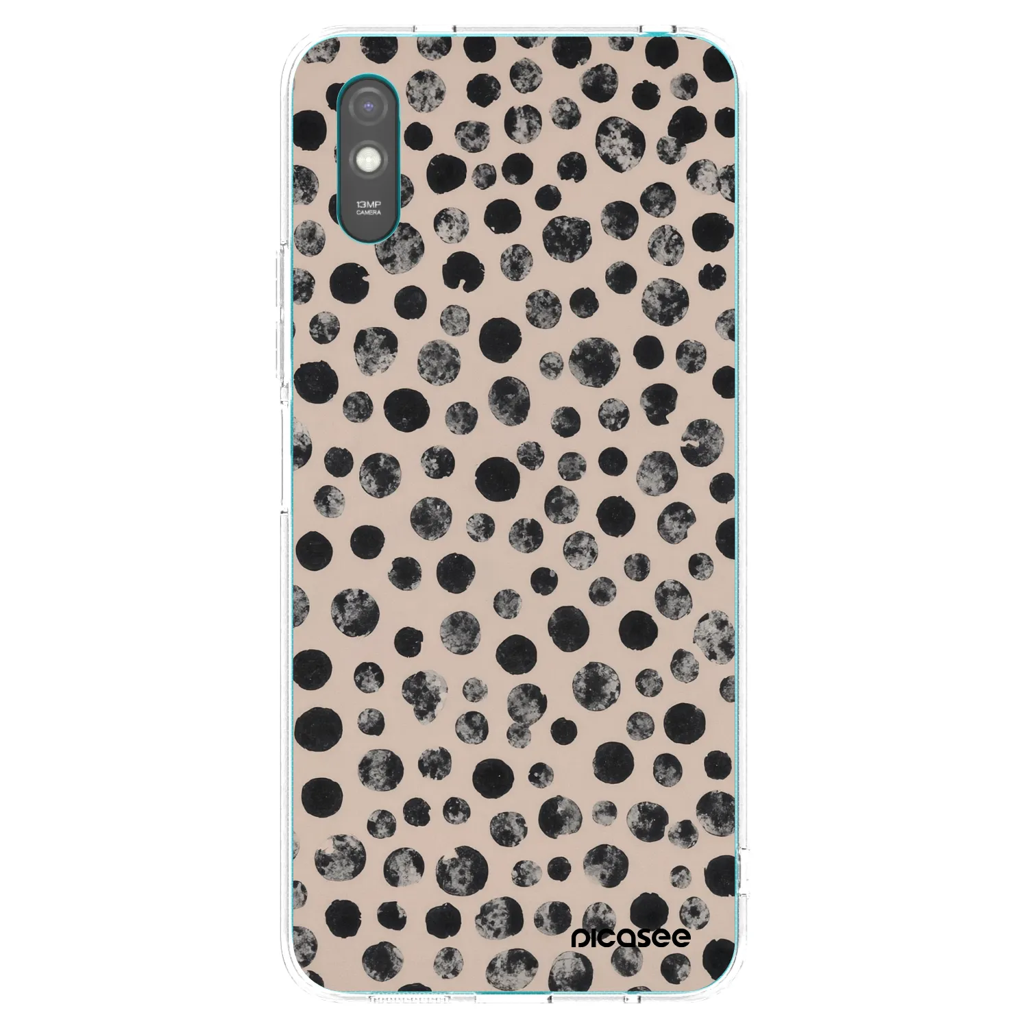 Picasee silikónový prehľadný obal pre Xiaomi Redmi 9AT - Dots