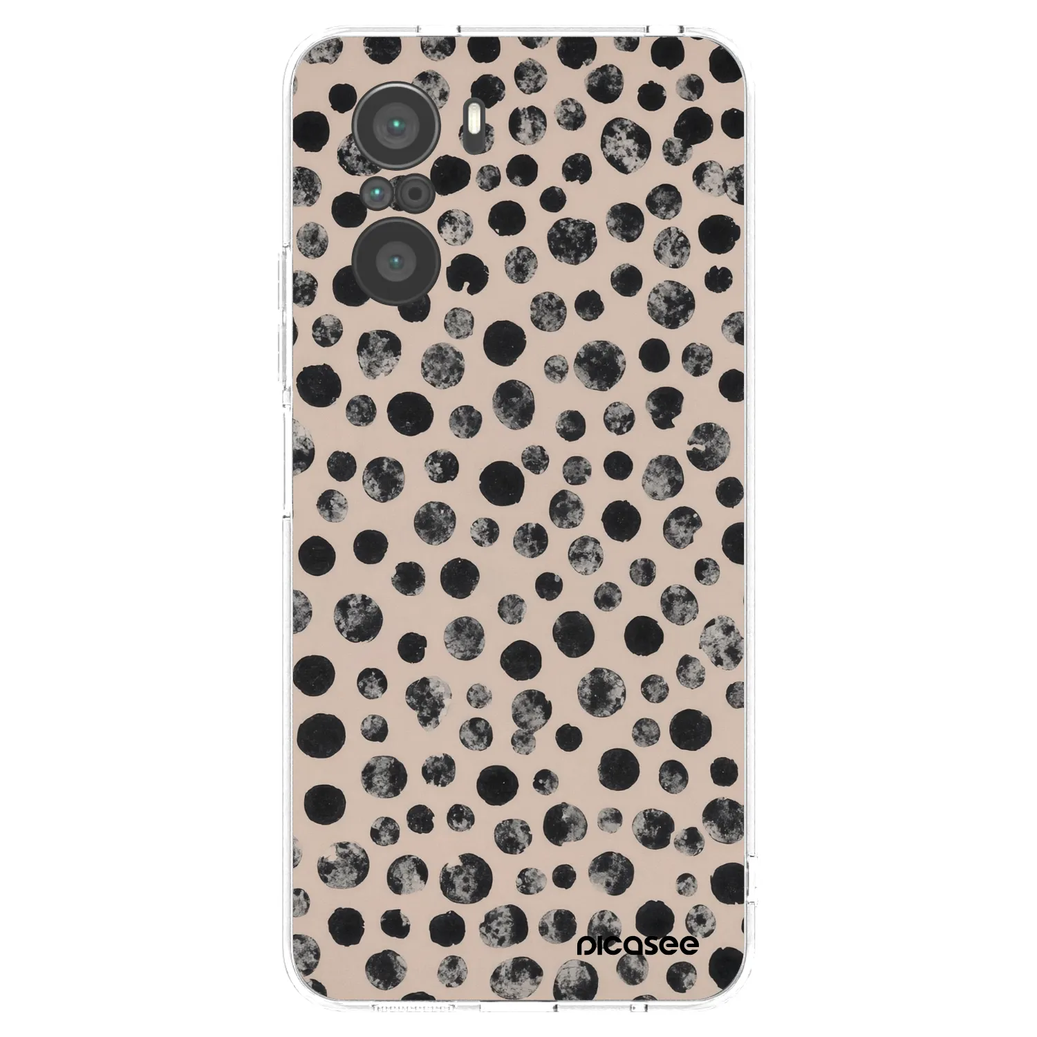 Picasee silikónový prehľadný obal pre Xiaomi Poco F3 - Dots