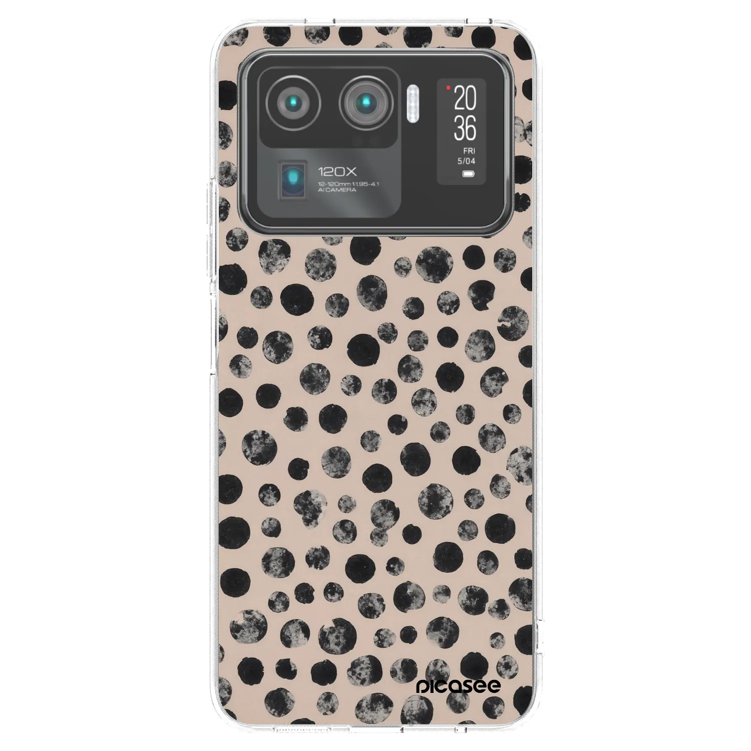 Picasee silikónový prehľadný obal pre Xiaomi Mi 11 Ultra - Dots