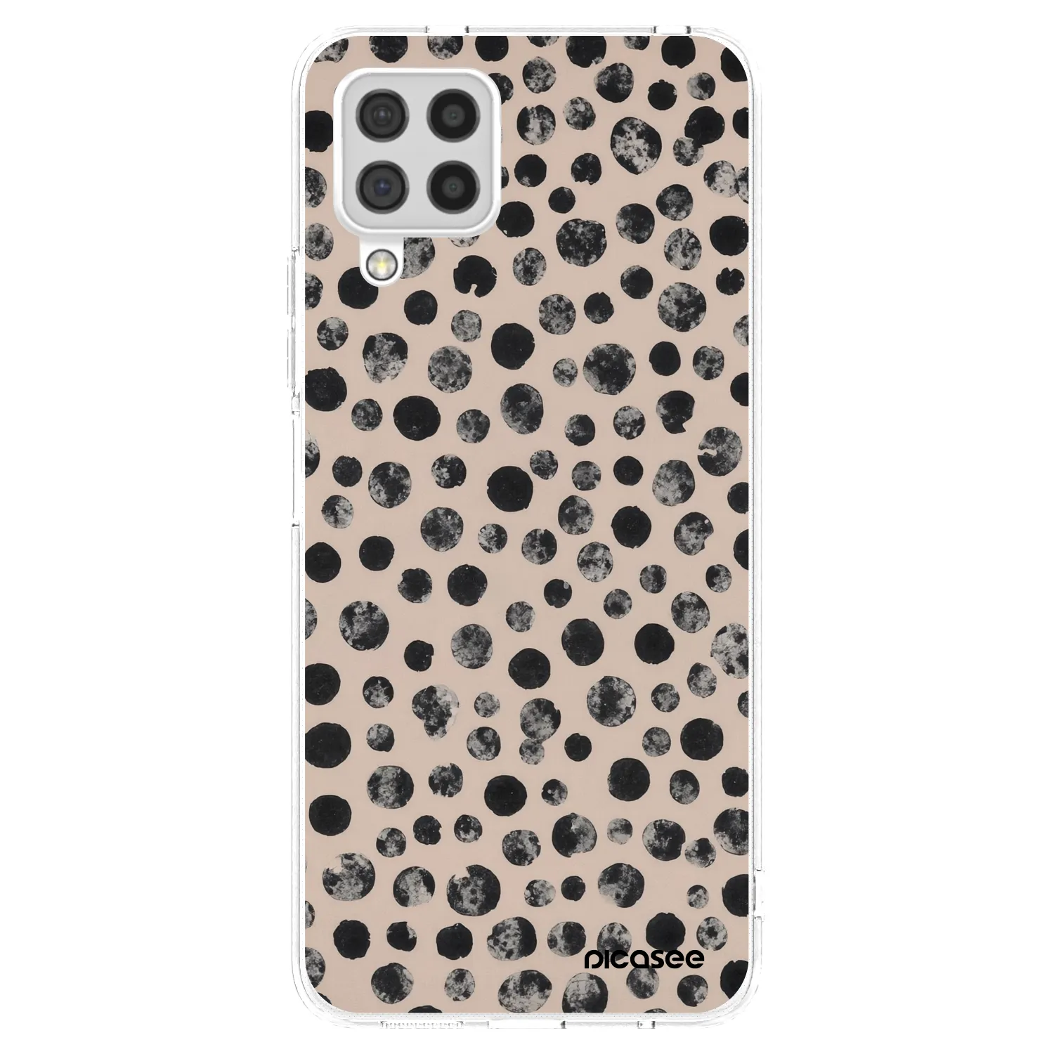 Silikónový prehľadný obal pre Samsung Galaxy A22 A225F 4G - Dots