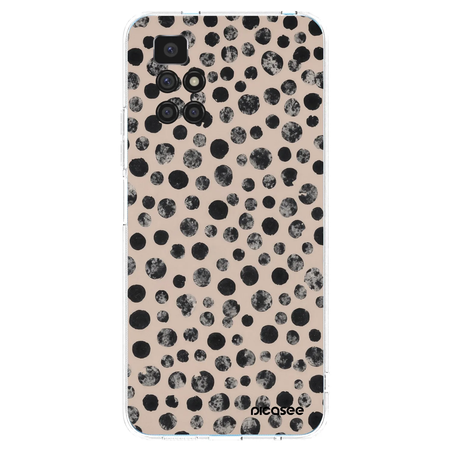 Picasee silikónový prehľadný obal pre Xiaomi Redmi 10 - Dots
