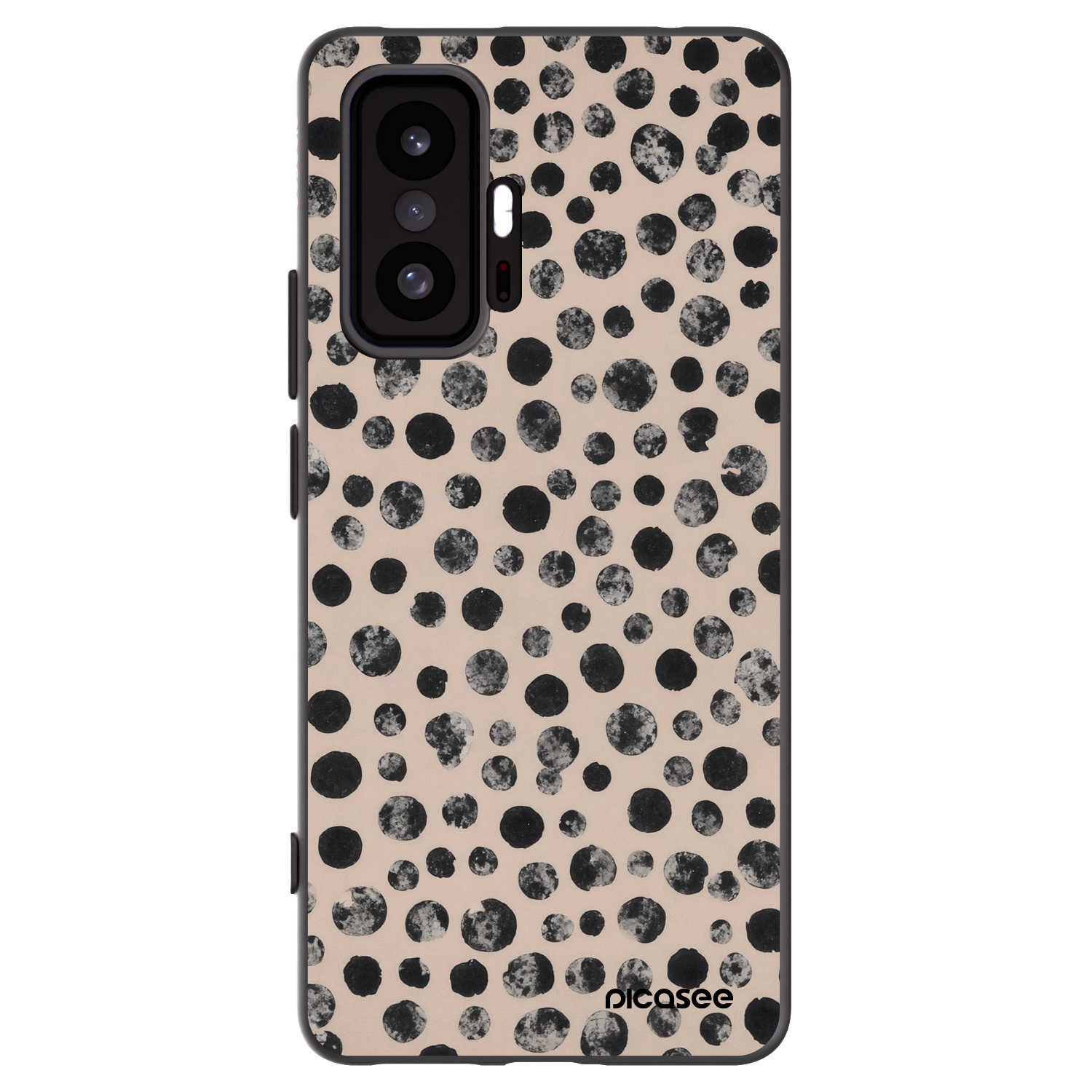 Picasee silikónový čierny obal pre Xiaomi 11T Pro - Dots
