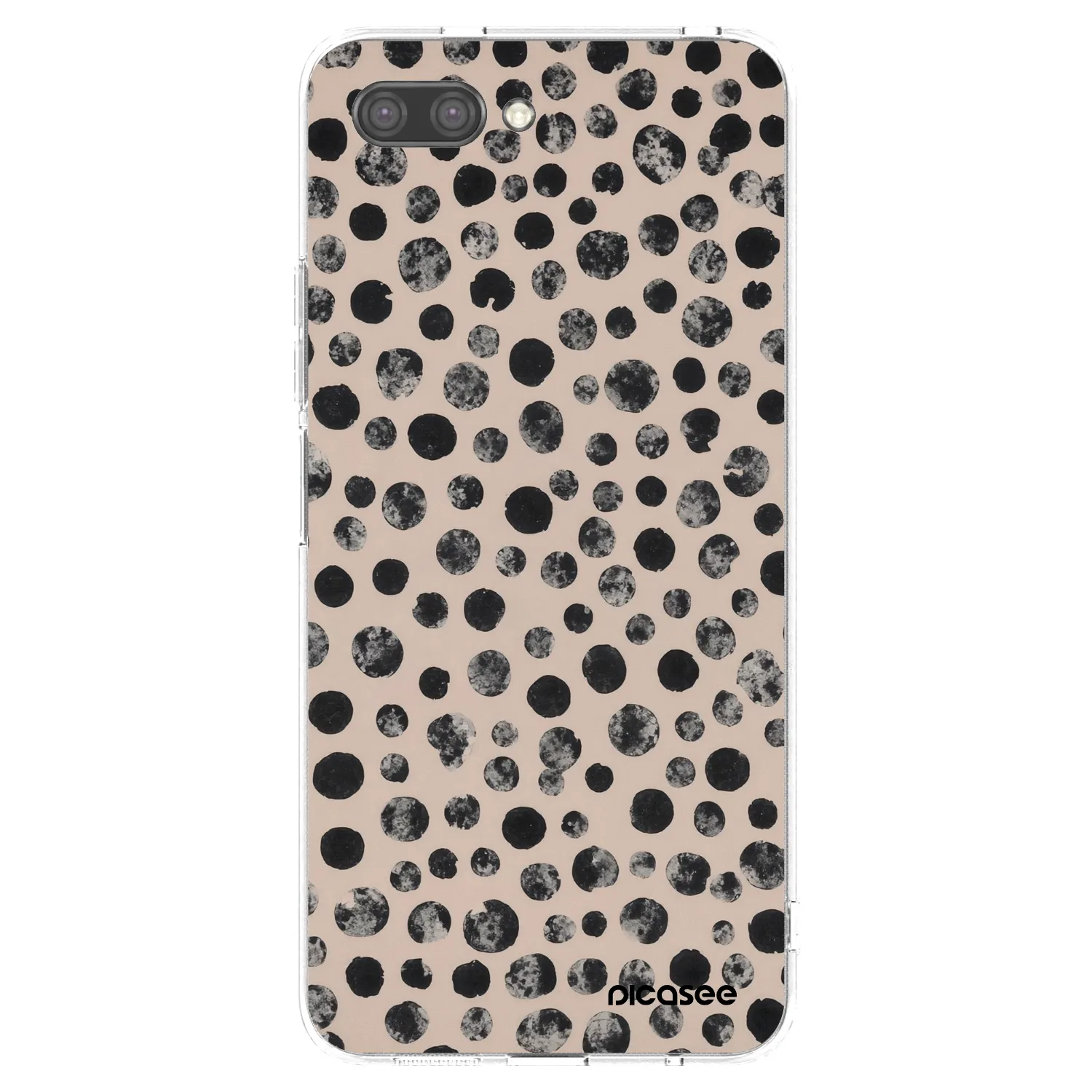 Picasee silikónový prehľadný obal pre Honor 10 - Dots