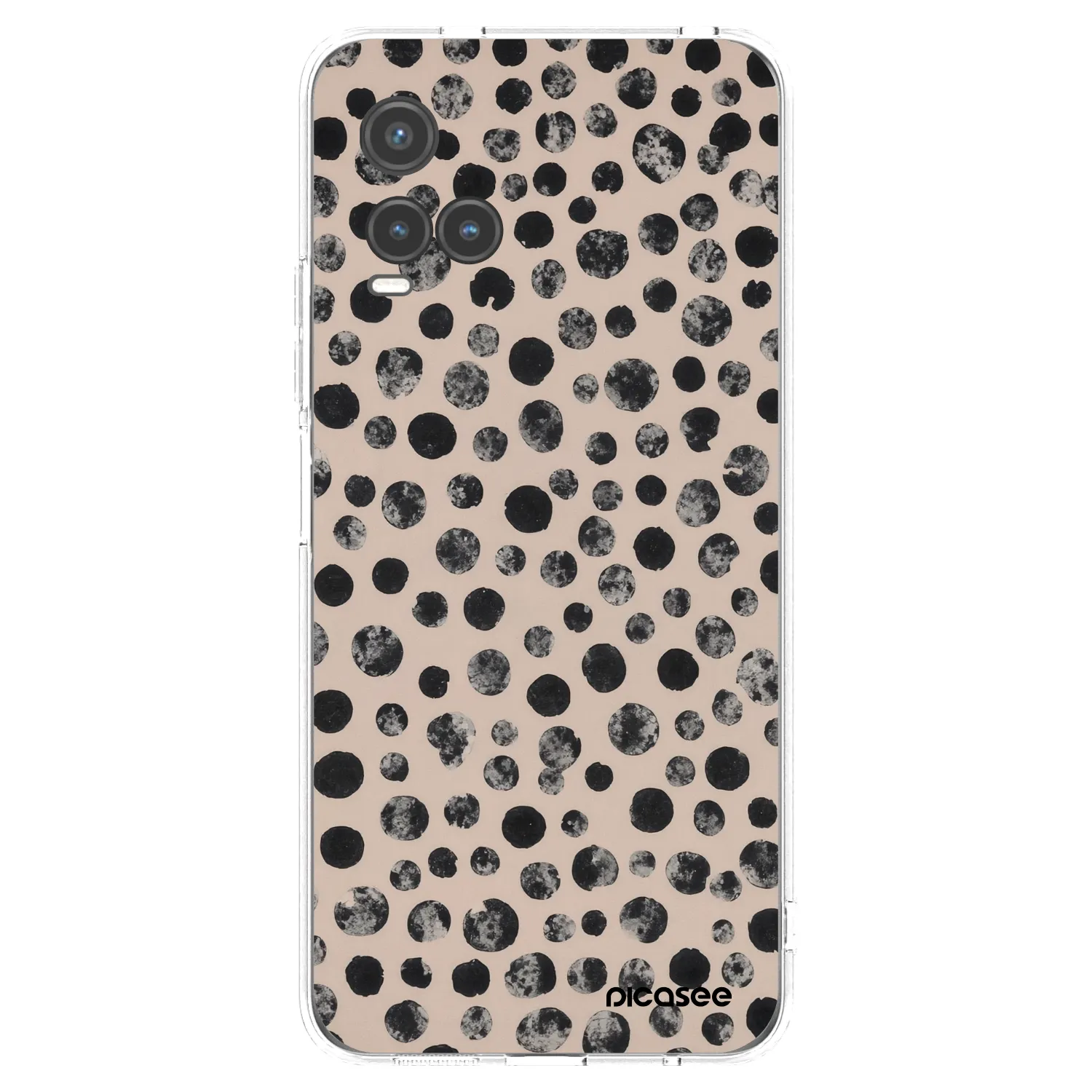 Picasee silikónový prehľadný obal pre Vivo Y33s - Dots