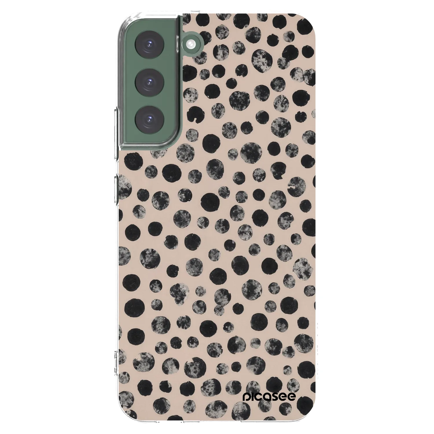 Picasee silikónový prehľadný obal pre Samsung Galaxy S22+ 5G - Dots
