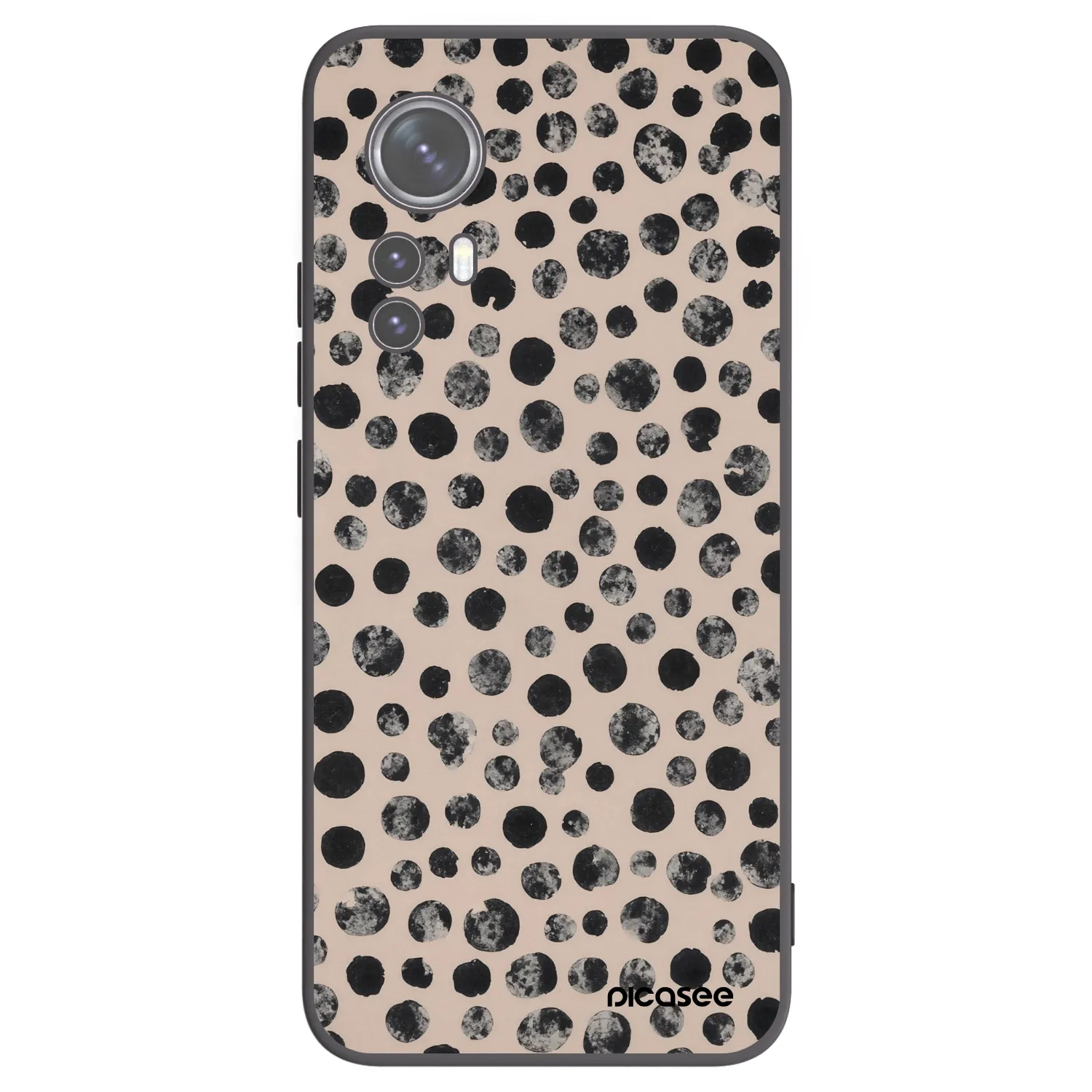 Picasee silikónový čierny obal pre Xiaomi 12X - Dots