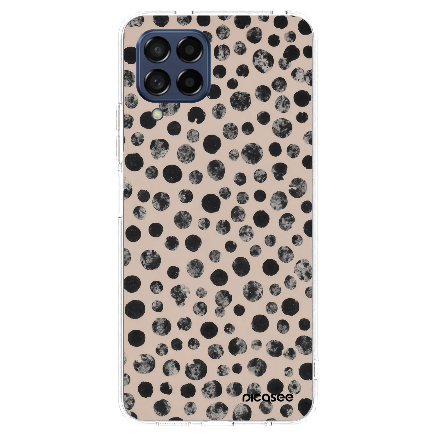 Picasee silikónový prehľadný obal pre Samsung Galaxy M53 5G - Dots