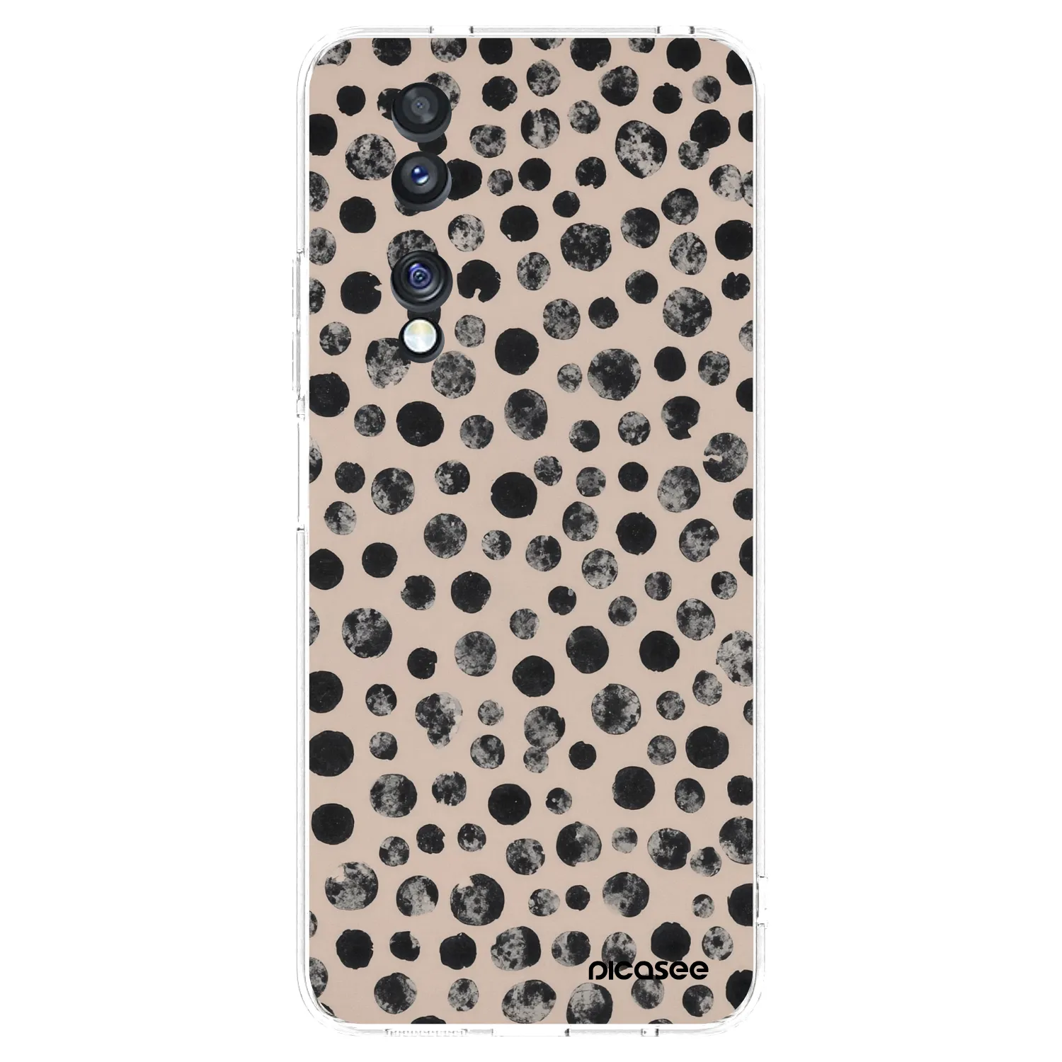 Picasee silikónový prehľadný obal pre Honor 70 - Dots