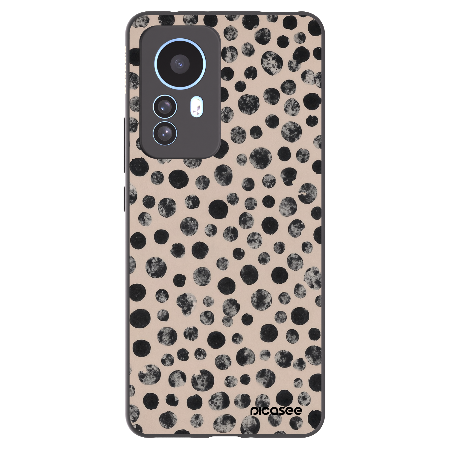 Picasee silikónový čierny obal pre Xiaomi 12T Pro - Dots