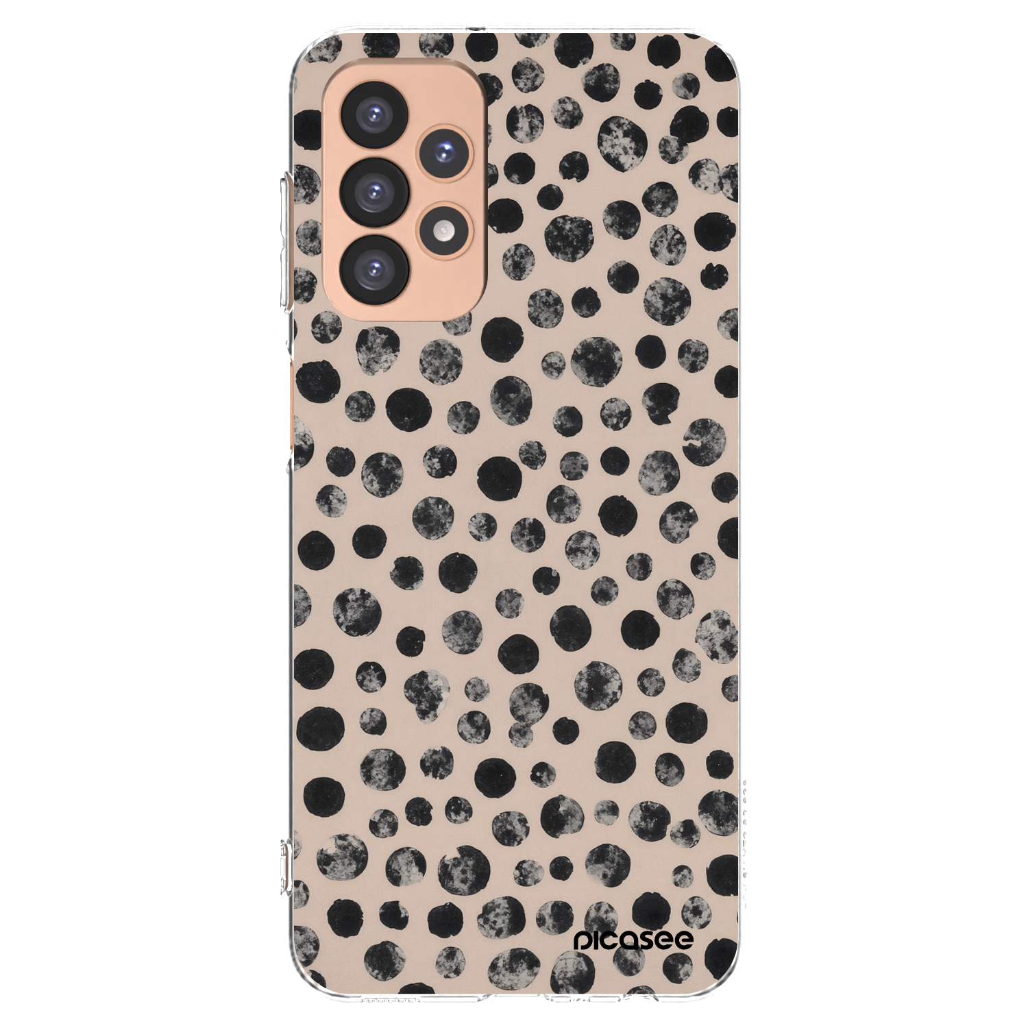 Picasee silikónový prehľadný obal pre Samsung Galaxy A23 A236B 5G - Dots