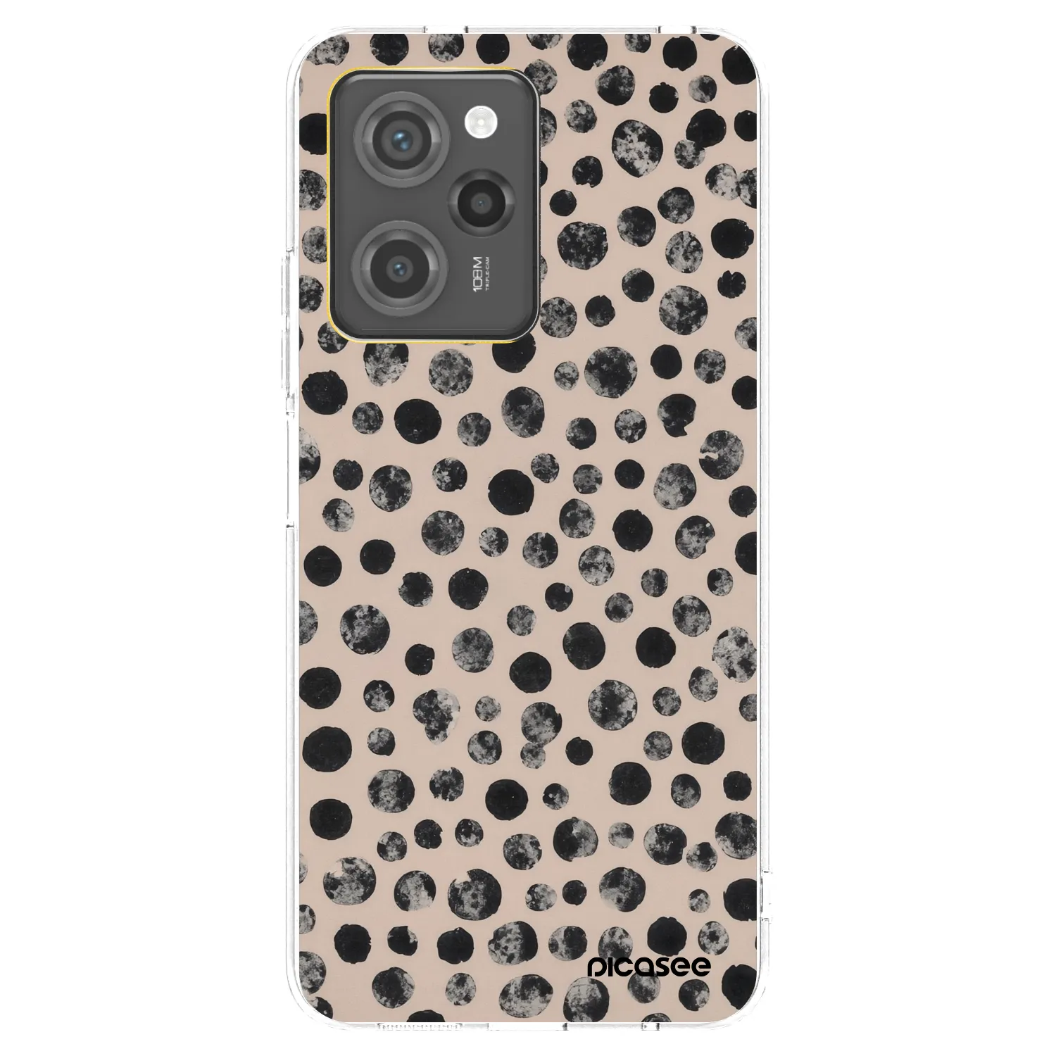 Picasee silikónový prehľadný obal pre Xiaomi Poco X5 Pro - Dots