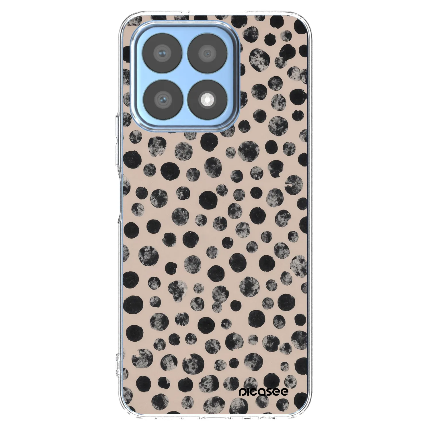 Picasee silikónový prehľadný obal pre Honor X8a - Dots