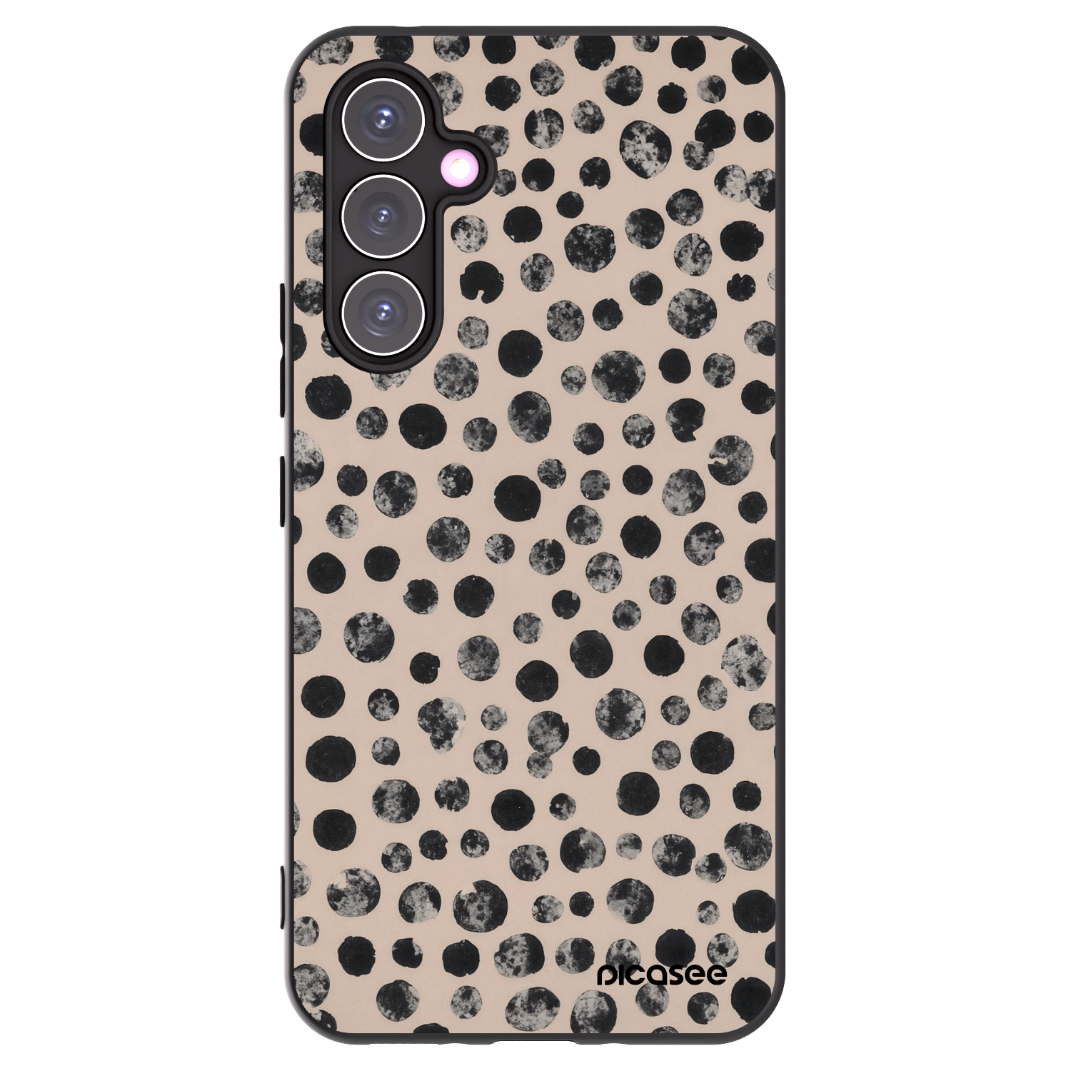 Picasee silikónový čierny obal pre Samsung Galaxy A54 5G A546B - Dots