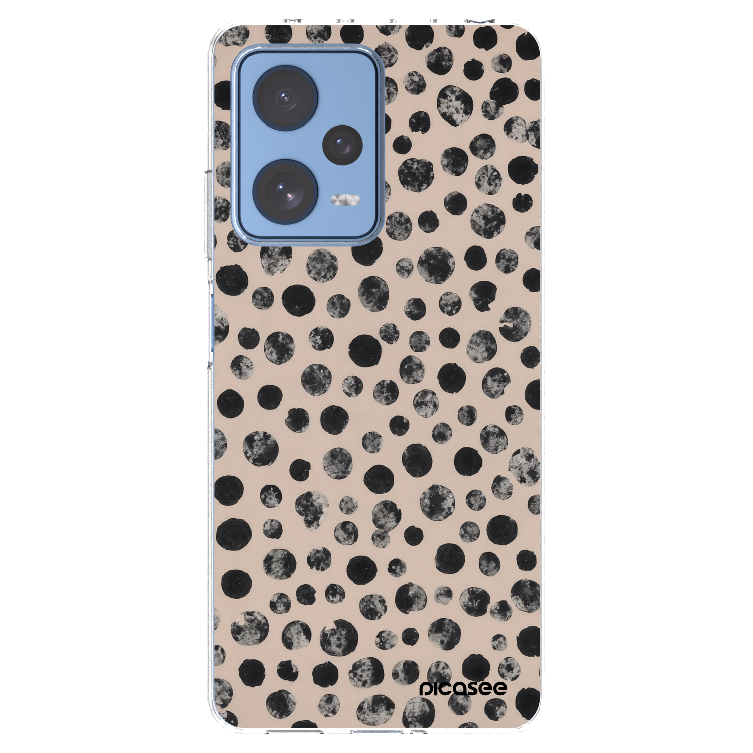 Picasee silikónový prehľadný obal pre Xiaomi Redmi Note 12 Pro 5G - Dots