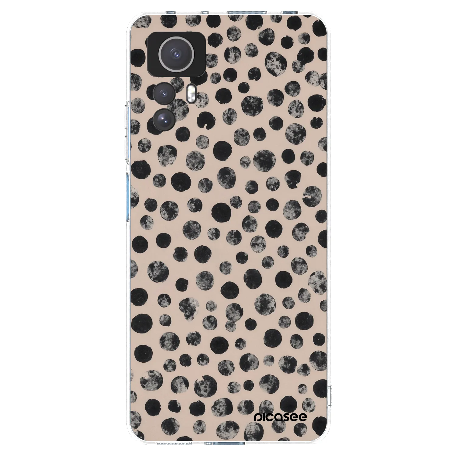 Picasee silikónový prehľadný obal pre Xiaomi Redmi Note 12S - Dots