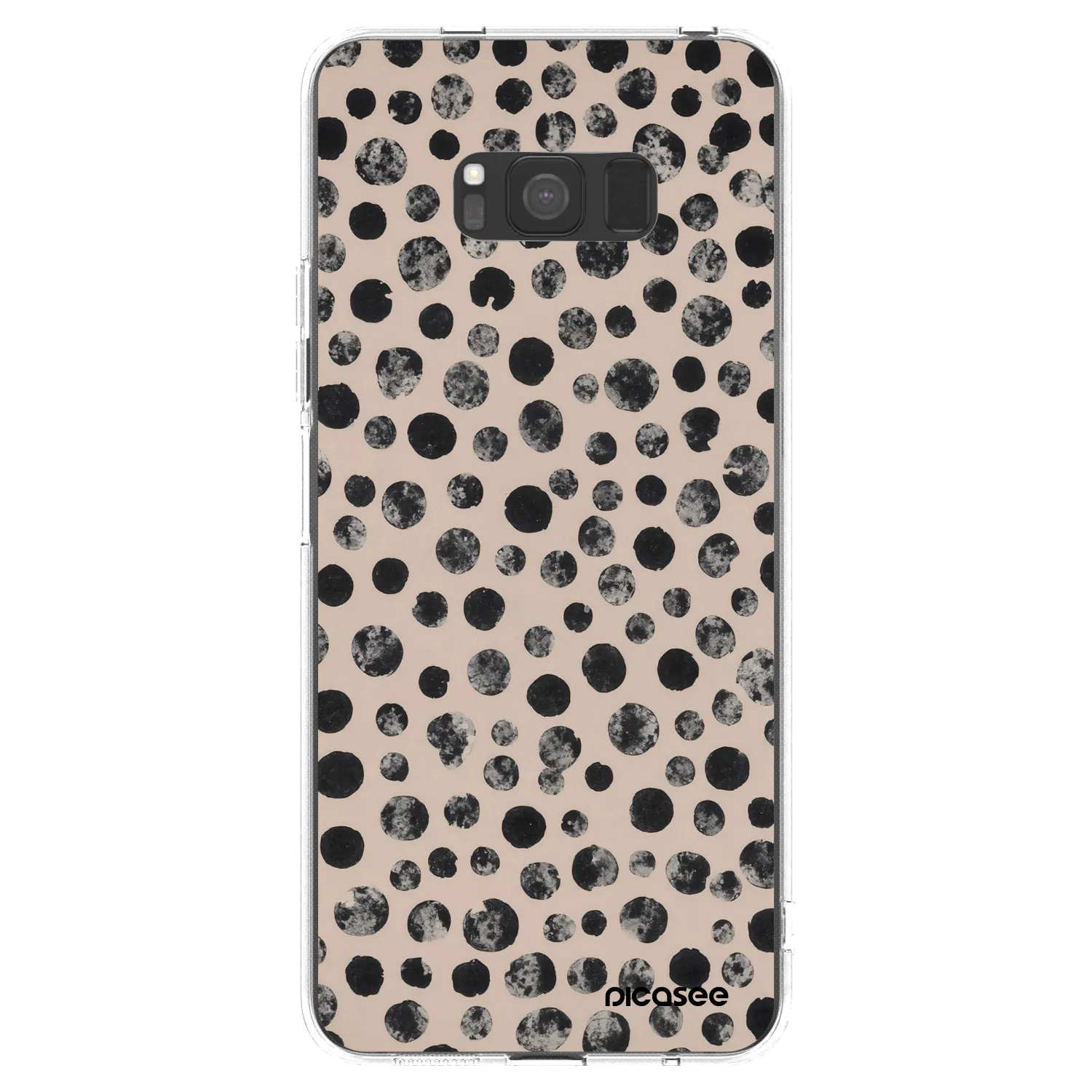 Picasee silikónový prehľadný obal pre Samsung Galaxy S8 G950F - Dots
