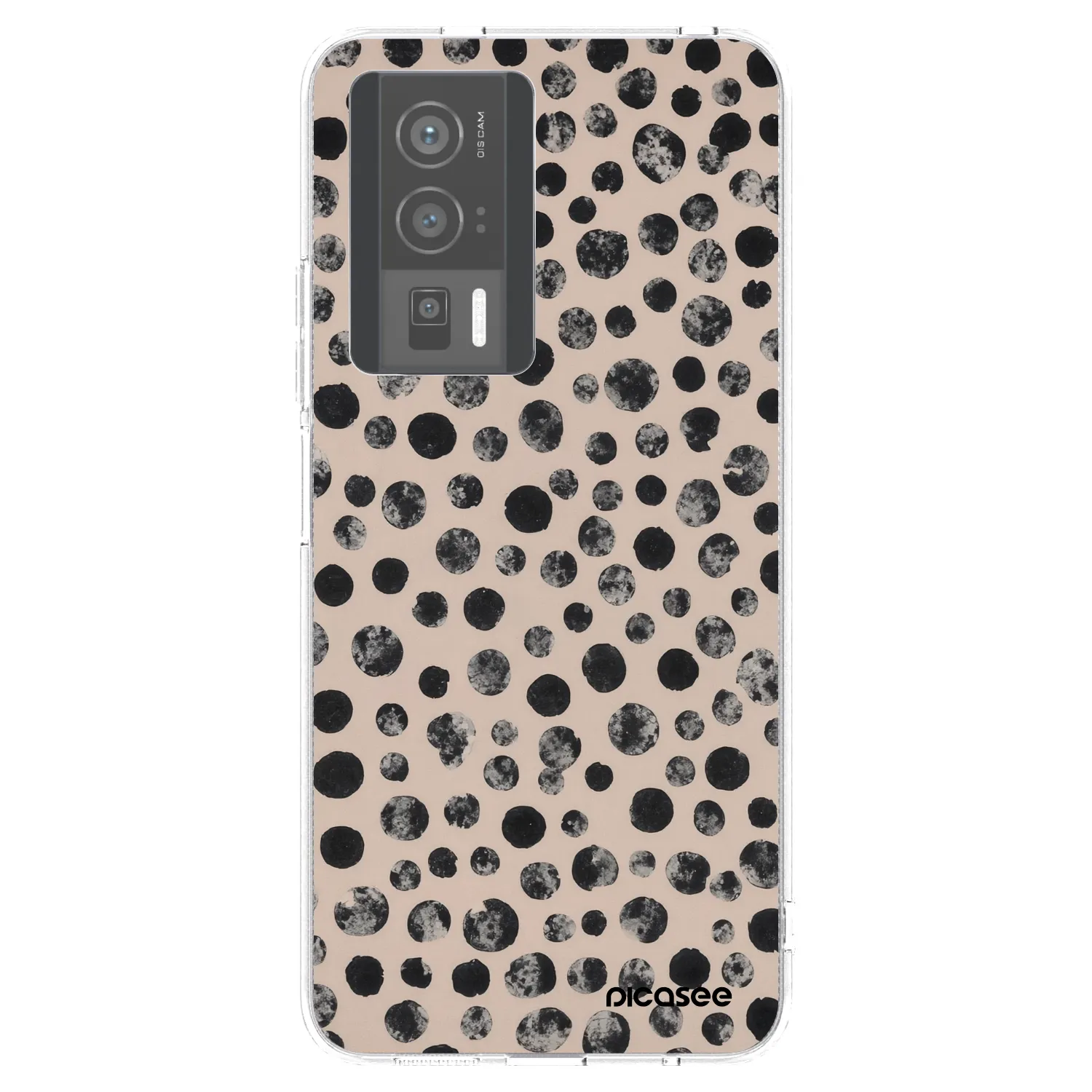 Picasee silikónový prehľadný obal pre Xiaomi Poco F5 Pro 5G - Dots
