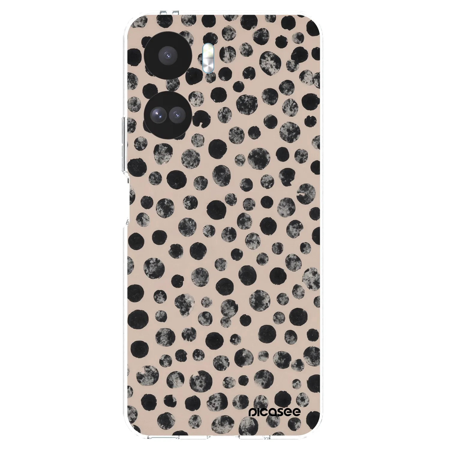 Picasee silikónový prehľadný obal pre Honor 90 Lite 5G - Dots