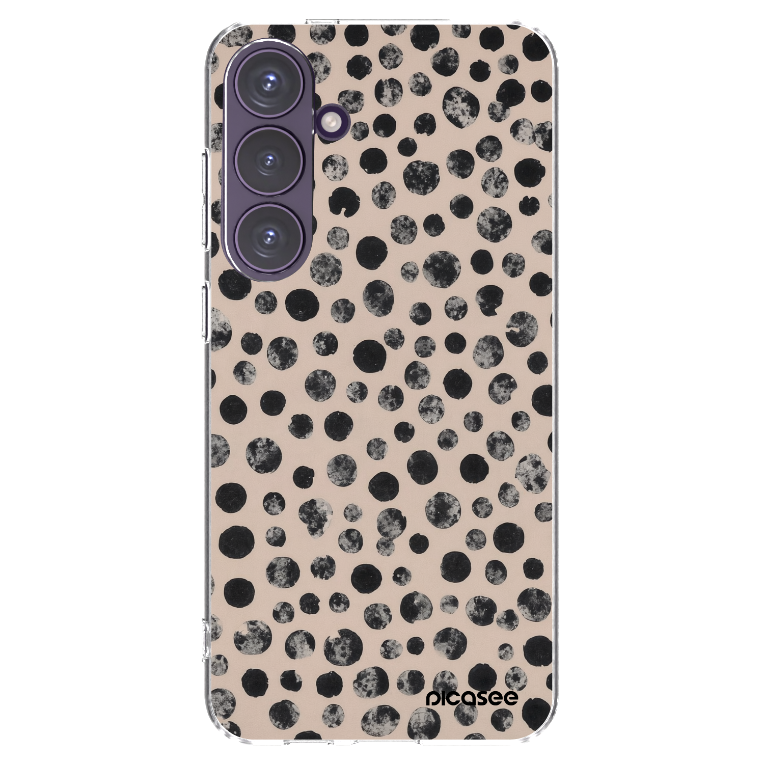 Picasee silikónový prehľadný obal pre Samsung Galaxy S24+ S926B 5G - Dots