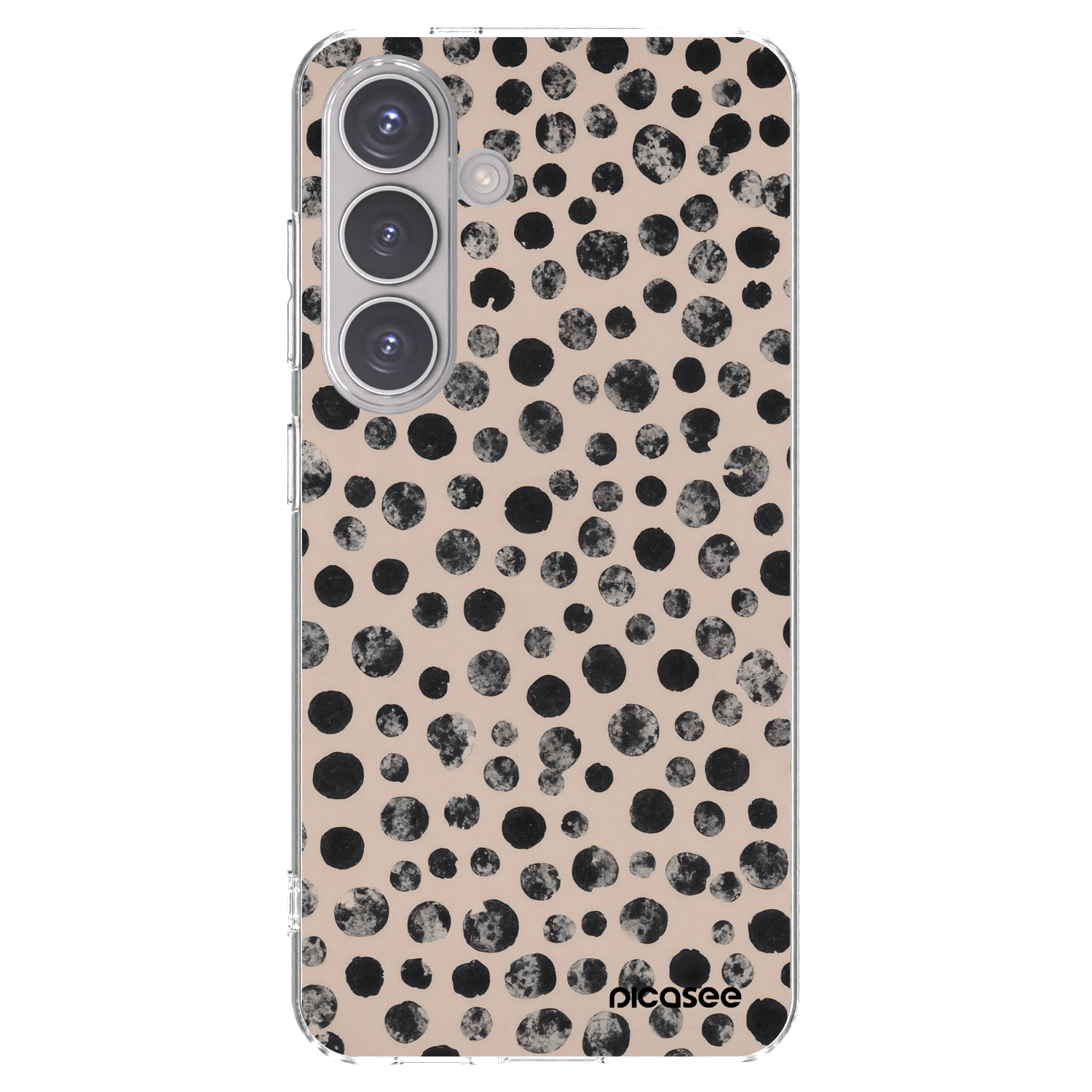 Picasee silikónový prehľadný obal pre Samsung Galaxy S24 S921B 5G - Dots