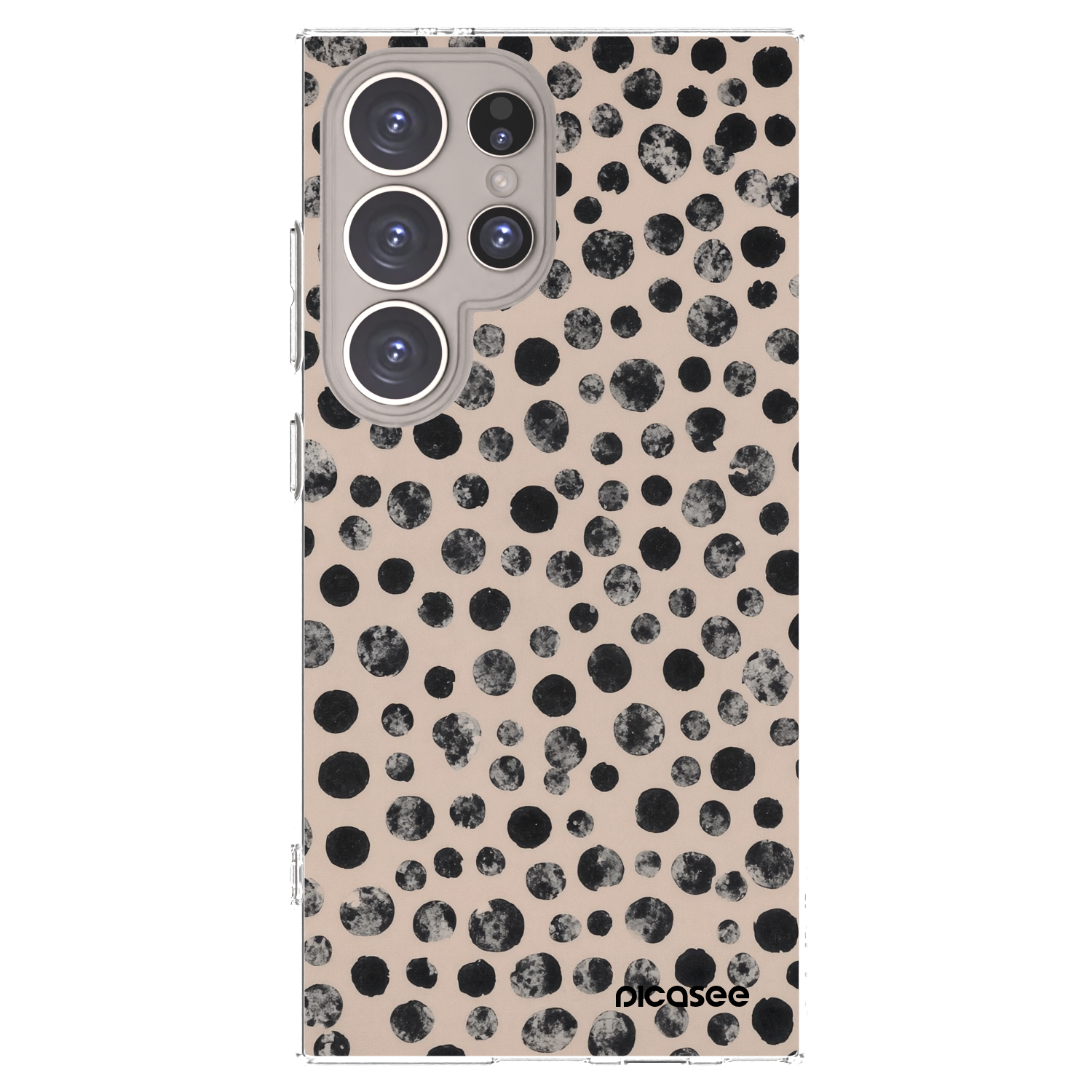 Picasee silikónový prehľadný obal pre Samsung Galaxy S24 Ultra S928B 5G - Dots