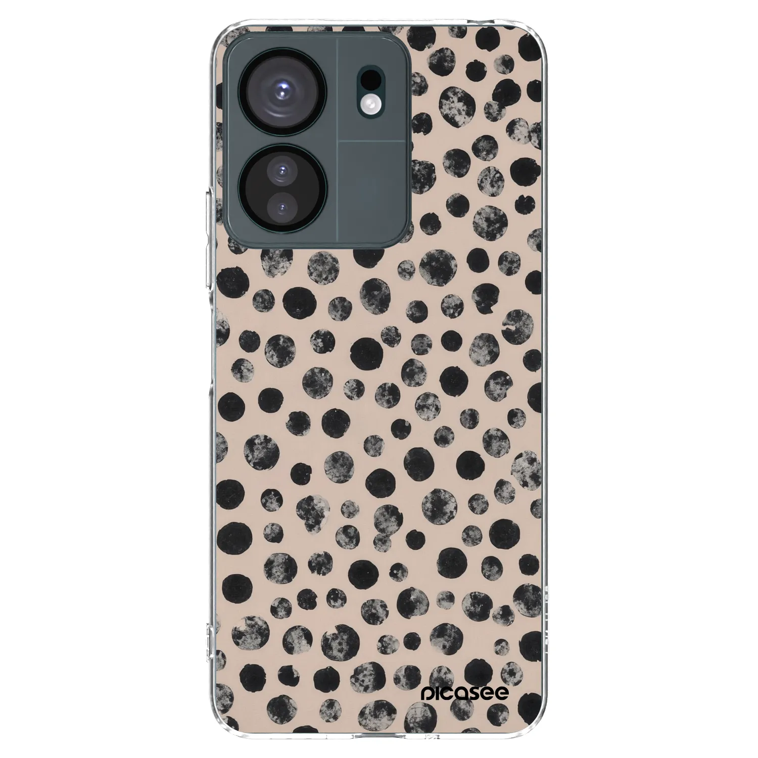 Picasee silikónový prehľadný obal pre Xiaomi Redmi 13C 4G - Dots