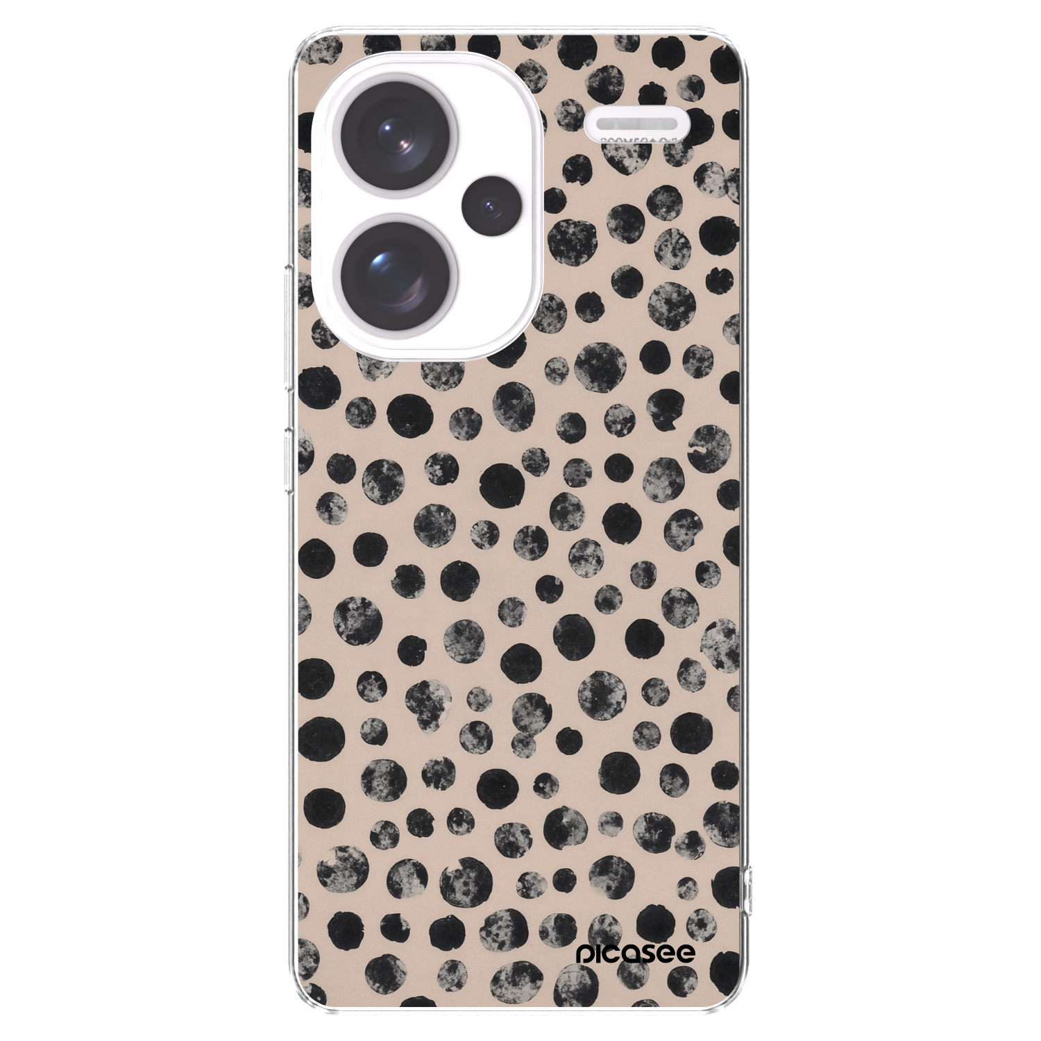 Silikónový prehľadný obal pre Xiaomi Redmi Note 13 Pro+ 5G - Dots