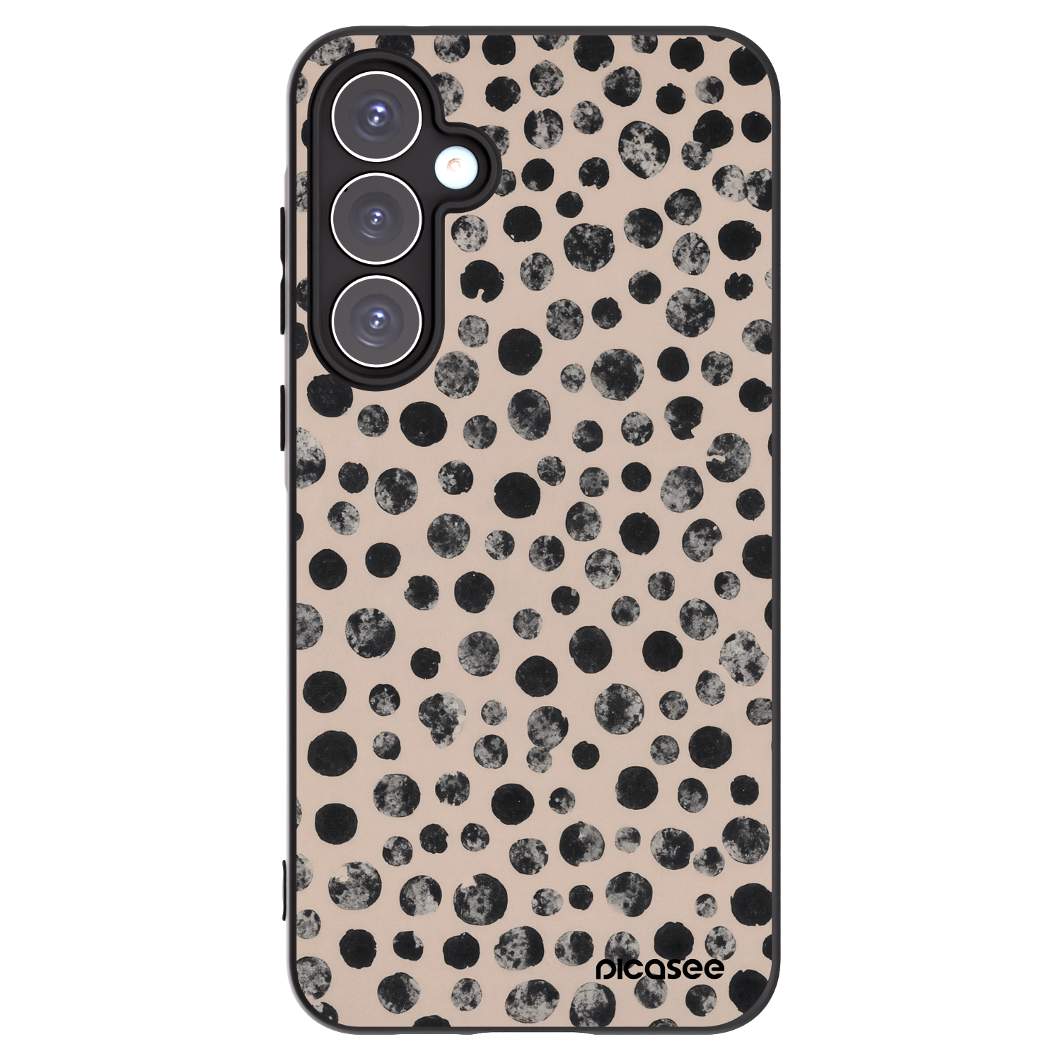 Picasee silikónový čierny obal pre Samsung Galaxy A55 5G A556B - Dots