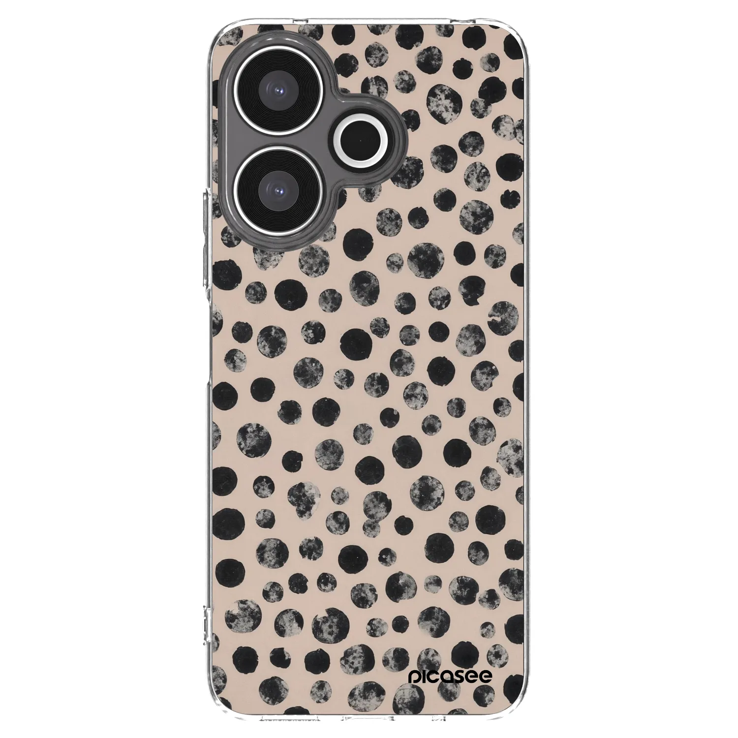 Picasee silikónový prehľadný obal pre Xiaomi Redmi 13 4G - Dots