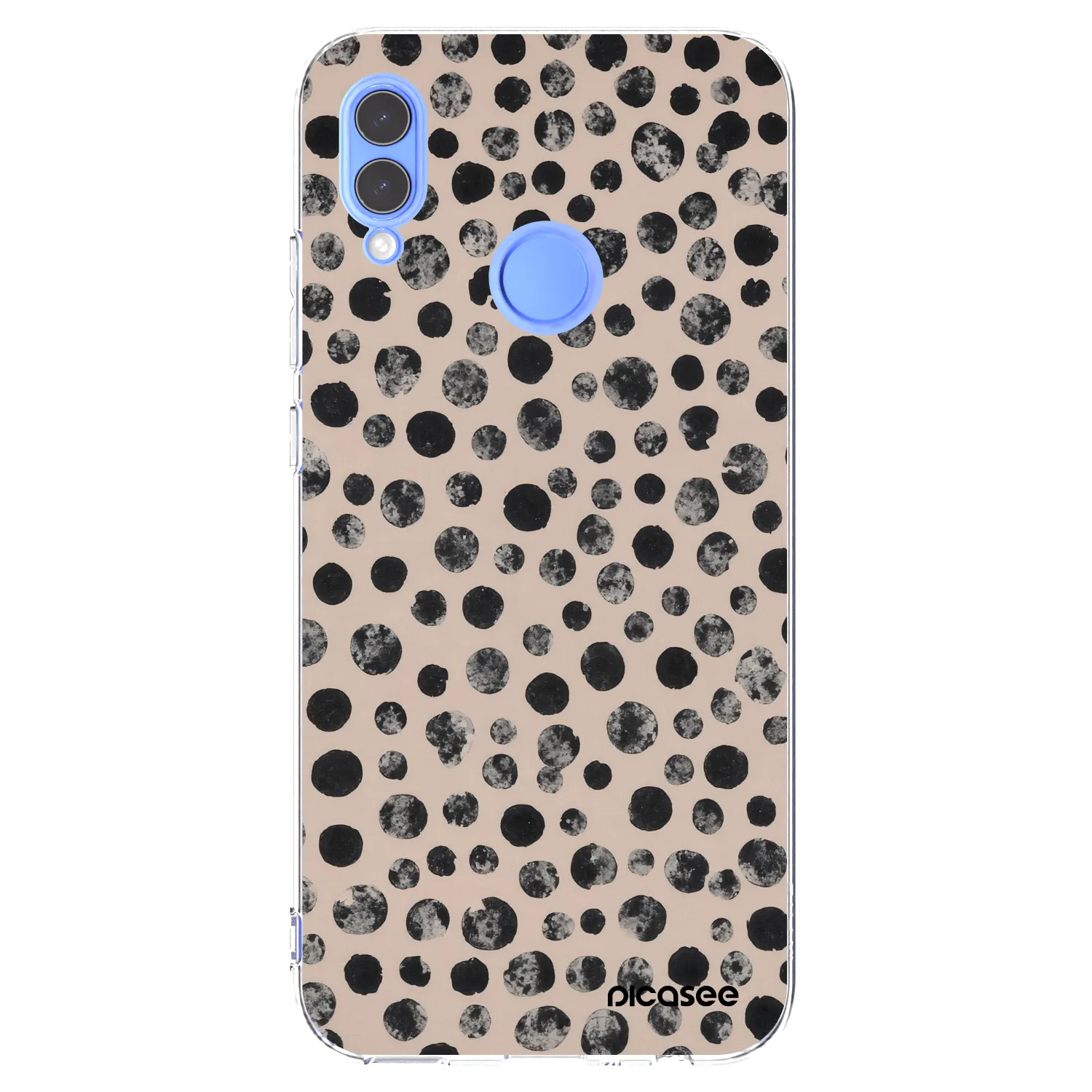 Picasee silikónový prehľadný obal pre Honor 10 Lite - Dots