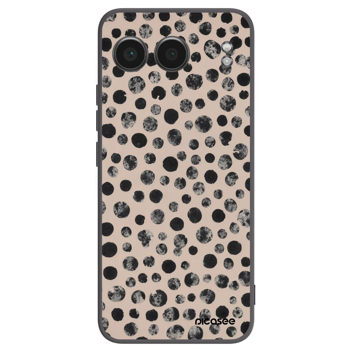 Picasee silikónový čierny obal pre OnePlus Nord 4 - Dots