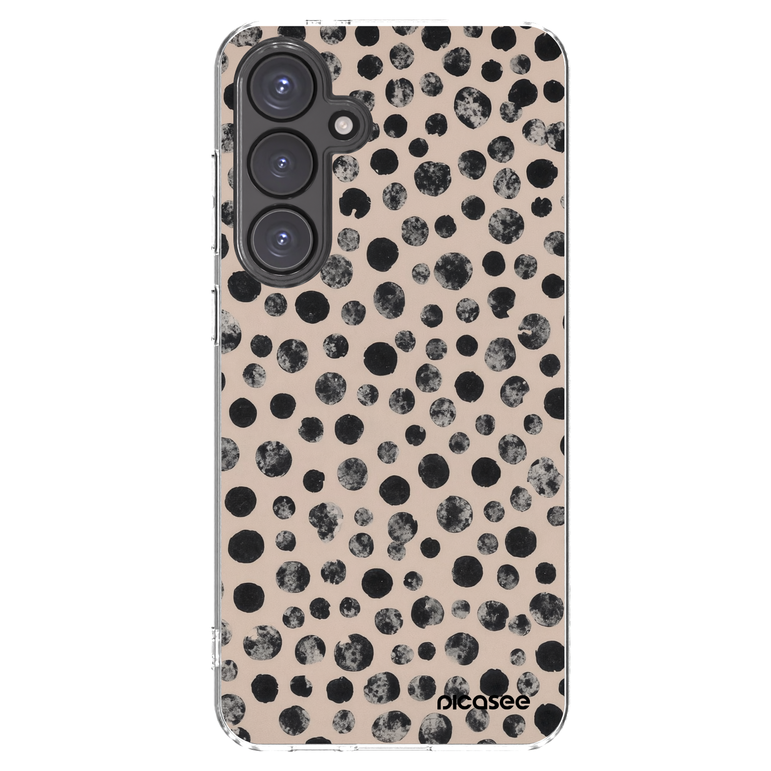 Picasee silikónový prehľadný obal pre Samsung Galaxy S24 FE S721B - Dots